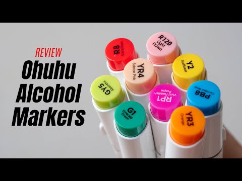 Ohuhu Alcohol Art Markers