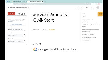 Service Directory: Qwik Start || #qwiklabs || #GSP732 ||  [With Explanation🗣️]