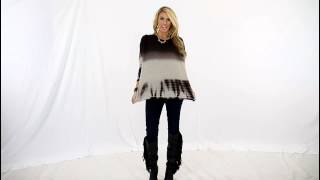 Zoe Couture Tie Dye Pullover in Natural Comb | Buy Zoe Couture Clothing at Swank Atlanta