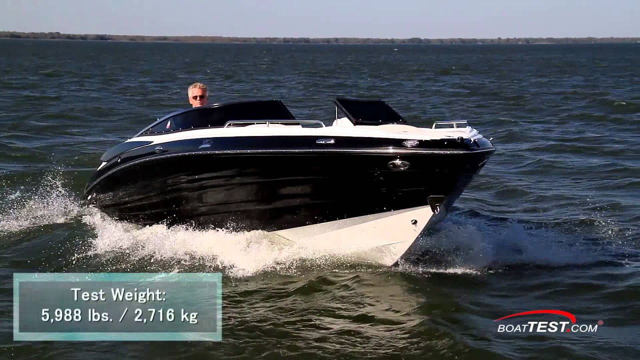Cruisers Sport Series 258 Bow Rider Test 2014- By BoatTest.com