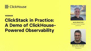 ClickStack in Practice: A Demo of ClickHouse-Powered Observability