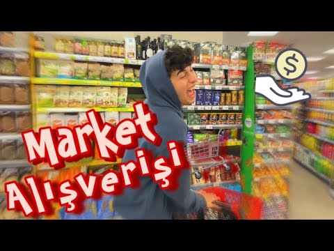 GÜNLER SONRA MARKET ALIŞVERİŞİ!