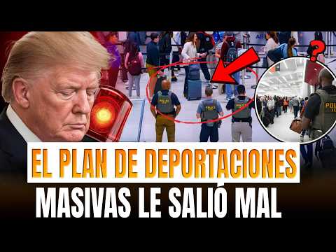 ¡PÁNICO EN LOS AEROPUERTOS! 🚨 EL CAOS DE ICE QUE TRUMP OCULTA