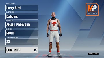 GAMEBREAKING LARRY BIRD BUILD NBA 2K20 SMALL FORWARD POINT FORWARD OVERPOWERED DEMIGOD