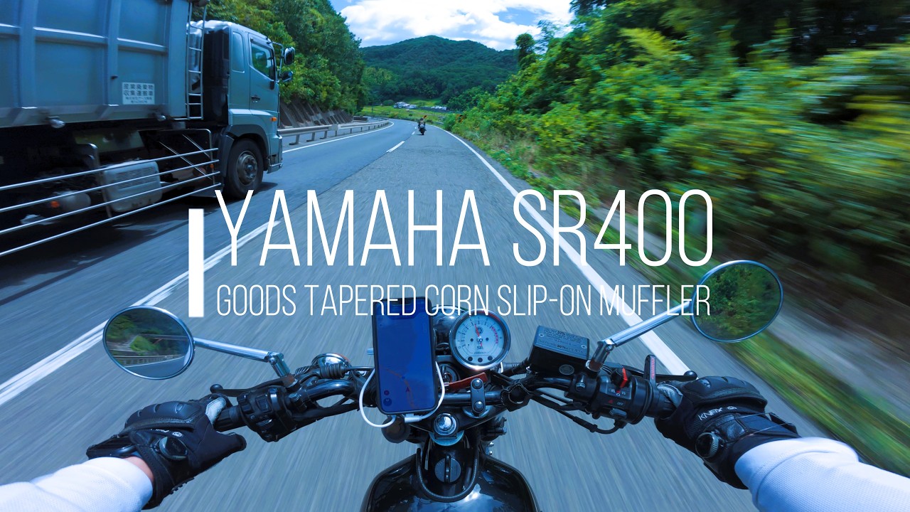 YAMAHA SR400/Exhaust Sound 🎧/# 284 Before the Storm/Just go