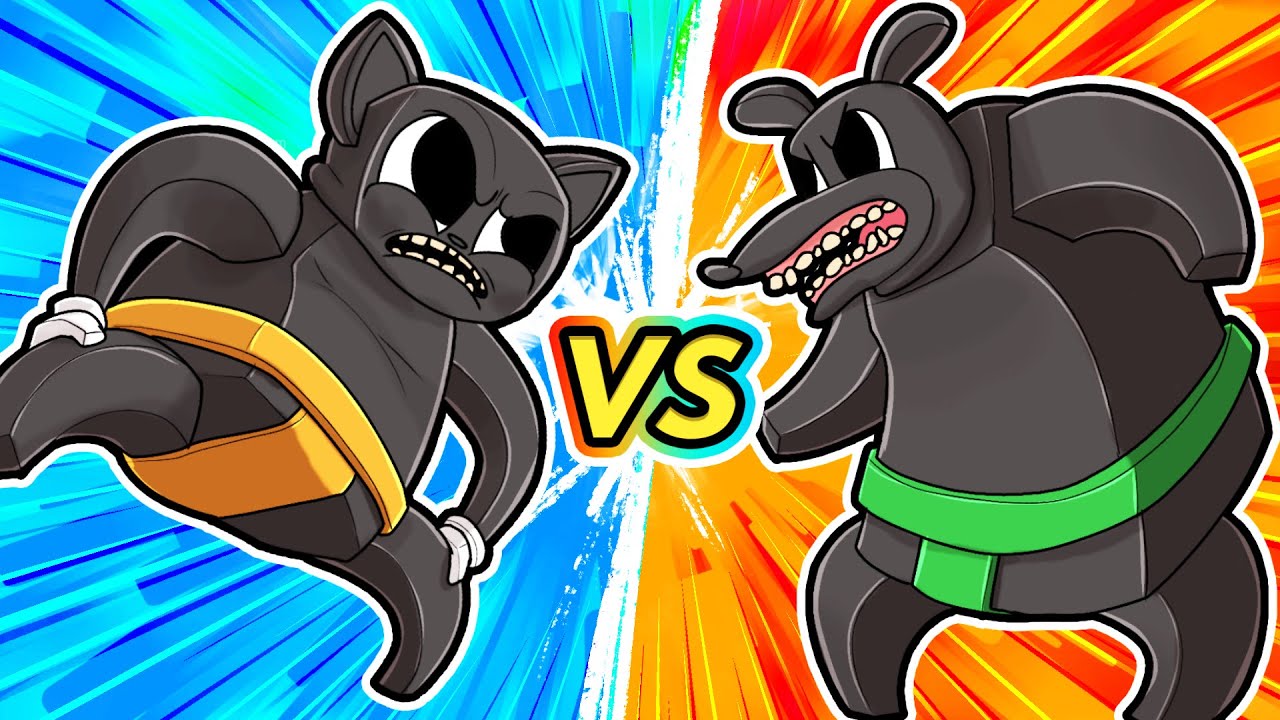 Fat Cartoon Cat vs Fat Cartoon Dog! (Minecraft) YouTube