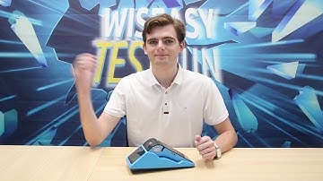 Just place your Wiseasy P3 and cradle on the cashier desk to get a 24/7 working POS