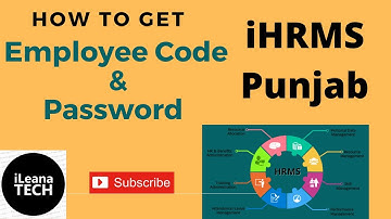 How To Get Employee Code and Password on HRMS by iLeana Tech