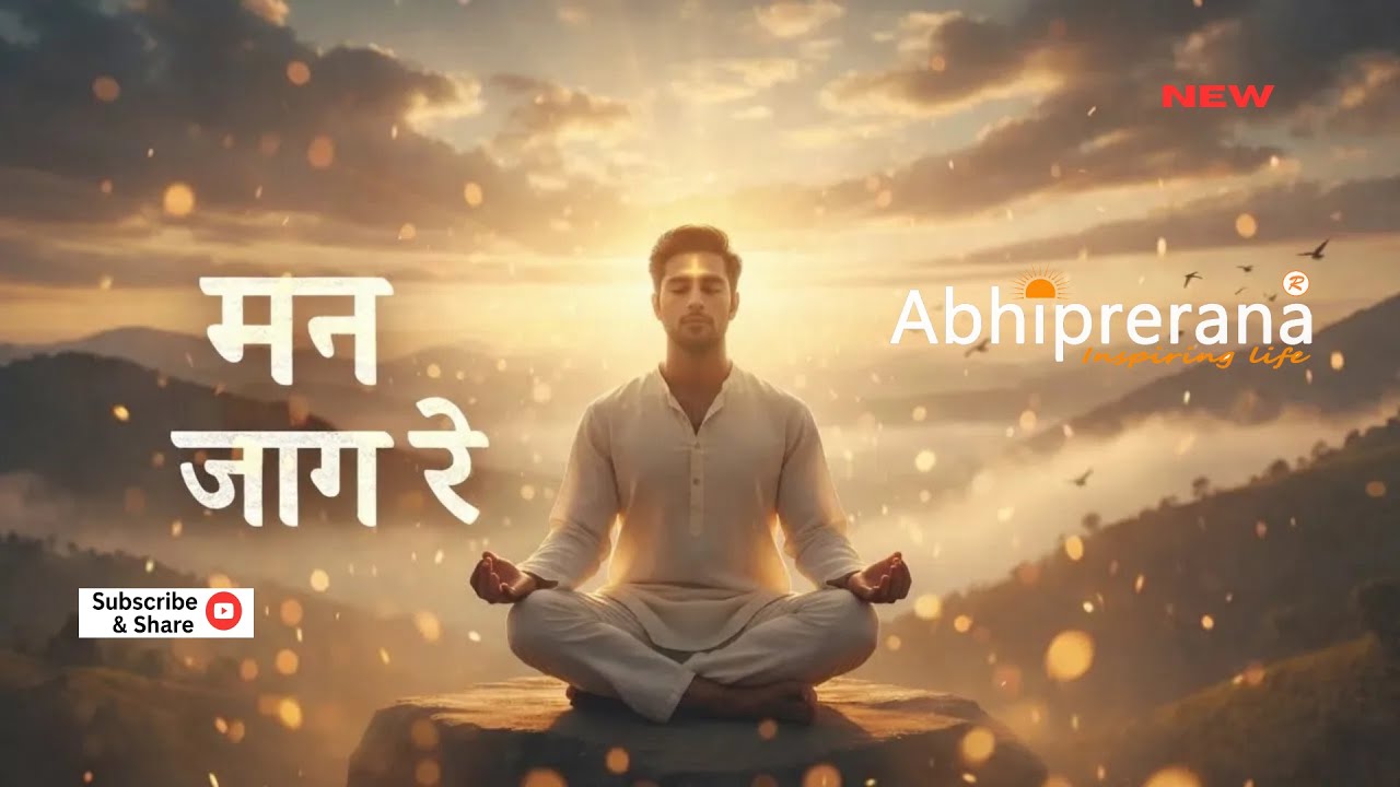 Man Jaag Re | Inner Peace & Self Awakening | Calm Healing Hindi Song