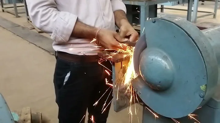 How to make a single point cutting tool with grinding