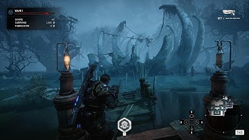 Gears 5 Horde on "Village" Master difficulty wave 1-50 Robotics Expert | 1440p