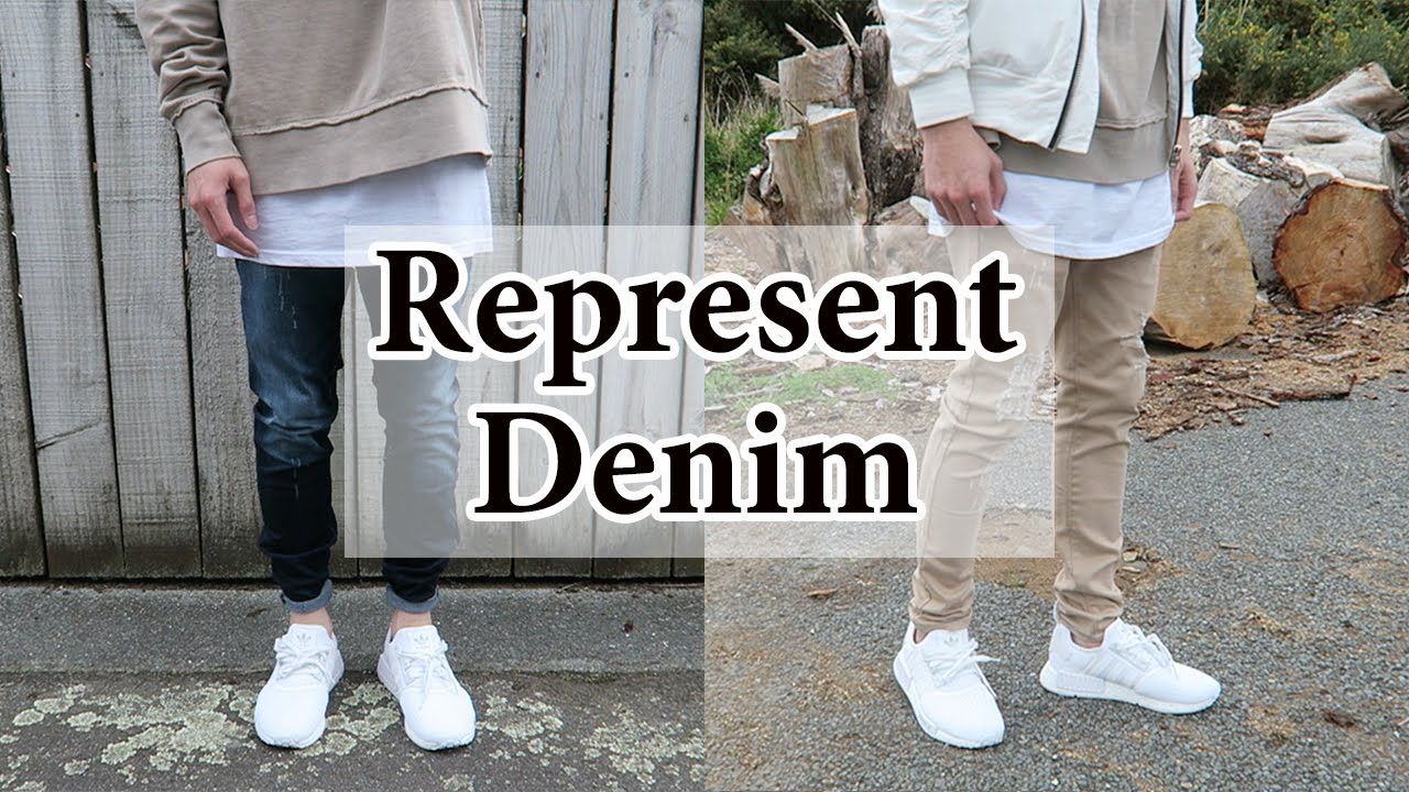 REPRESENT Denim Pick Up | AW15 Sale | Detailed Close up + On Body ...