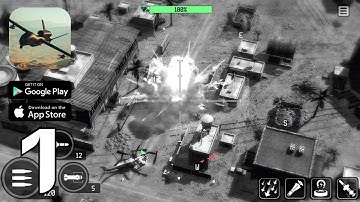 War Drone: 3D Shooting Game Gameplay Part 1 - Aerial Combat Begins! 🚁 (iOS, Android)