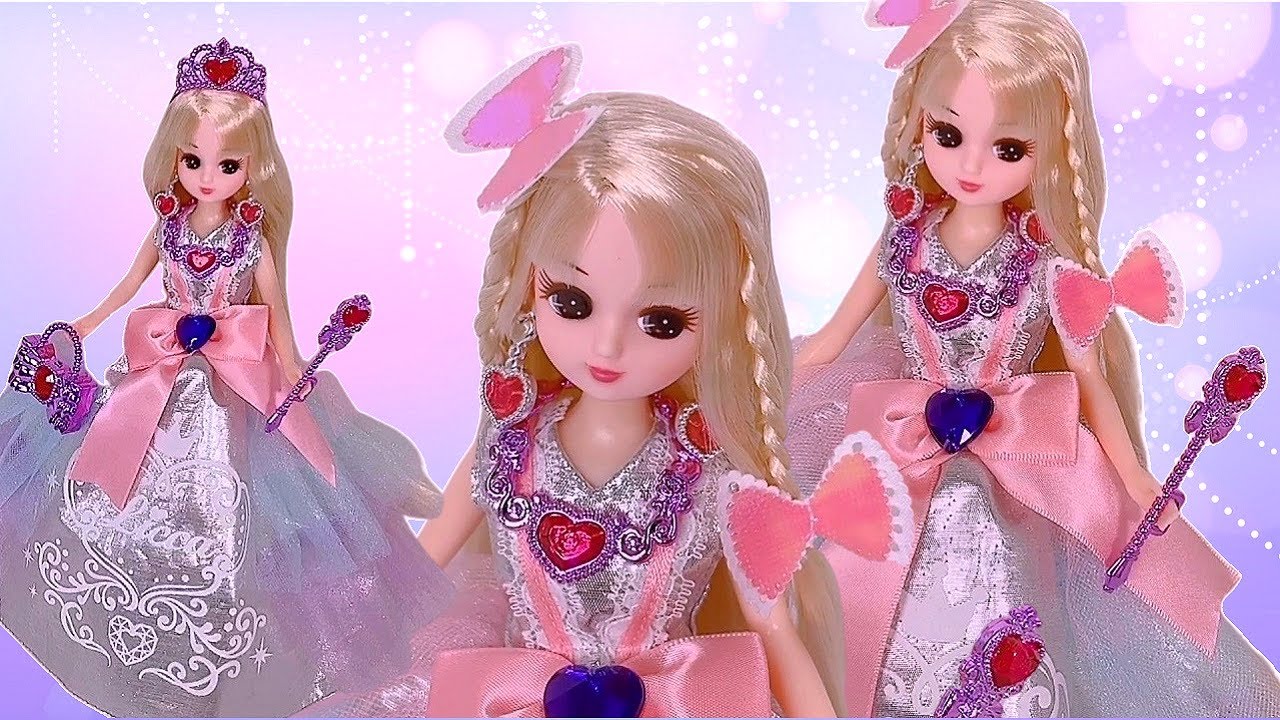 タカラトミー リカちゃん ドリームファンタジー プラチナロング 