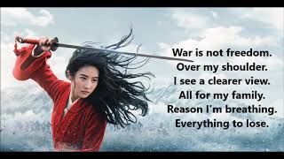 Loyal Brave True - Disney Mulan 2020 ( Lyrics )