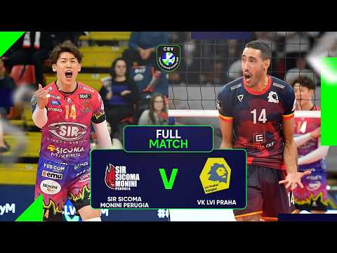 Sir Sicoma Monini PERUGIA vs VK Lvi PRAHA | Full Match | CEV Champions League Volley 2026