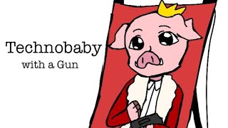 Baby with a Gun — (Technoblade and TommyInnit)