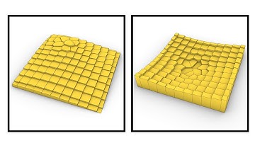 Rhino Grasshopper (Voronoi Point Attractor)