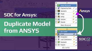 How to Duplicate ANSYS Mechanical Models in SDC for Ansys