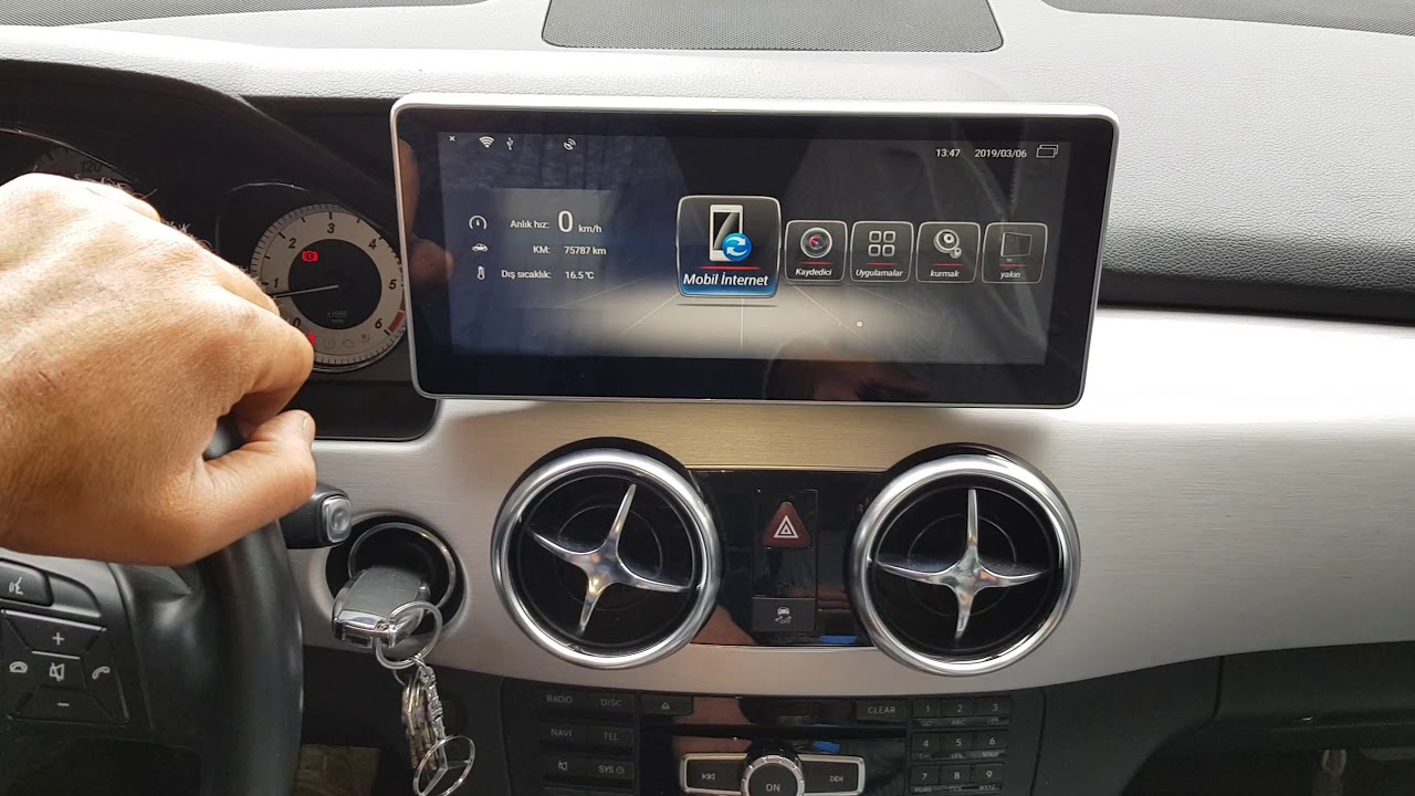 Снятие магнитолы mercedes gla