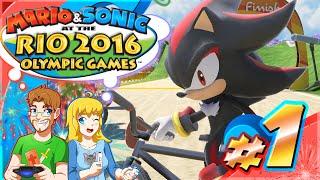 Mario & Sonic at the Rio Olympic Games Part 1 SHADOW BMX GOLD! (HD)