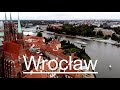 Wrocław by drone. Wrocław 2020 z lotu ptaka.