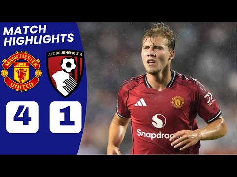 Man United vs Bournemouth (4-1) HIGHLIGHTS | Dorgu, Amad & Hojlund Goal vs Bournemouth. Man United vs Bournemouth (4-1) HIGHLIGHTS | Dorgu, Amad & Hojlund Goal vs Bournemouth. Thumbnail