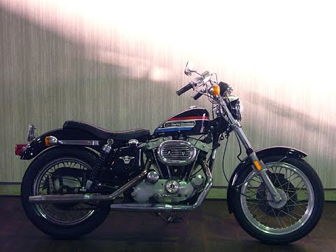ID438 ハーレーダビッドソン 1974年 XLH アイアンスポーツ - YouTube