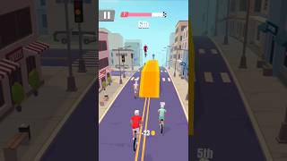 BIKE RUSH LEVEL 7 WITH TRACK BIKE IN NEW YORK 🙈 #shorts #android #ios #gaming #gameplay #bikerush screenshot 5