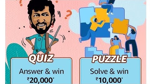 Amazon Weekly Quiz | FunZone Puzzle | ₹10000 | Today Answers | Amazon Pay Balance | Answers | Win