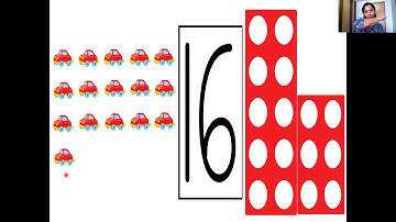 Jr.KG - Day 10 - Number Magic - Introduction to number 16