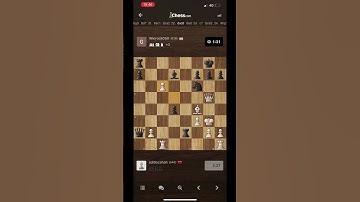 Brilliant queen sacrifice #chess #chesscom #chessgame #chessmove