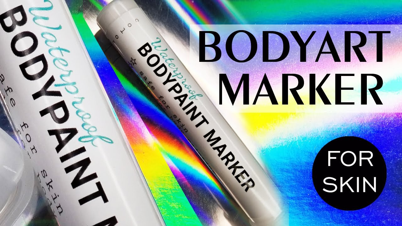 Bodypaint Marker for Bodyart < ULTIMATE LINE CONTROL IN YOUR HANDS < Tool  for body painting by Lana Chromium < Made is US