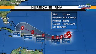 Hurricane Irma Sunday morning update