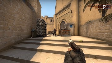 CS:GO Pistol Round A-Site Take on Mirage with 4 Kills (1v3 Clutch)