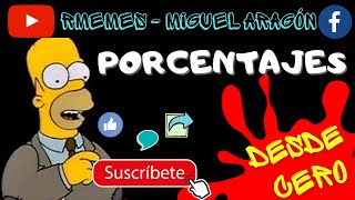 05. PORCENTAJES PREUNIVERSITARIO // TEORÍA DESDE CERO // RAZONAMIENTO MATEMÁTICO