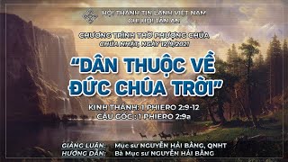 HTTL TÂN AN - TP ĐÀ NẴNG - Chương trình thờ phượng Chúa - 12/09/2021