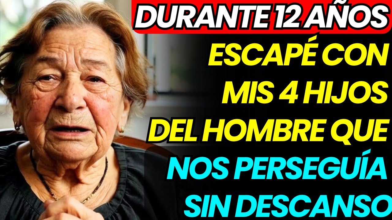 Abuela de 67 años revela: Huí 15 veces con mis hijos porque mi marido nos acechaba como enemigos