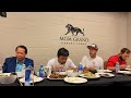 Manny Pacquiao after weight in Food recovery