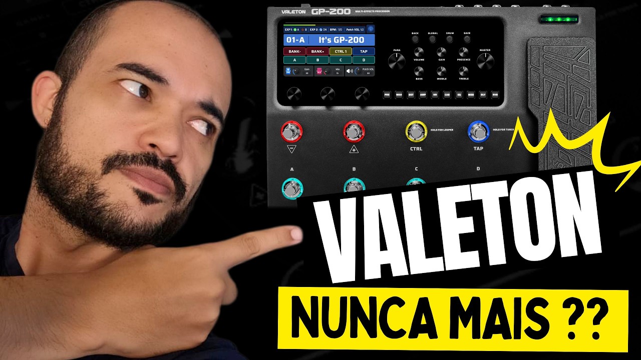 Windows 11 quase BUGOU minha Valeton GP200 (ia pro lixo) - Sem cortes ...