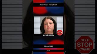 Brazos, Texas Booking Records - 08 July 2026