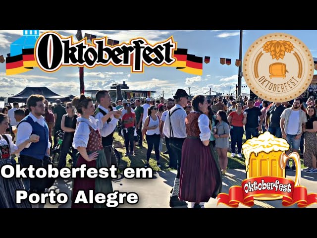 Oktoberfest começa a tomar forma: estruturas dos dois palcos estão sendo  montadas na Orla