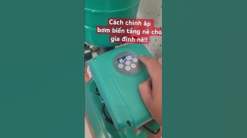 Cách Chỉnh Áp Lực Bơm Tăng Áp Biến Tần Maro #bomtangap #boosterpump  #maybomnuoc #maybomnuocgiare