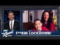 Jimmy Kimmel Interviews the F**kin Lockdown Kid