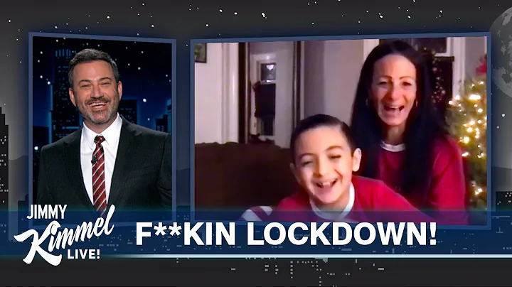 Jimmy Kimmel Interviews the F**kin Lockdown Kid