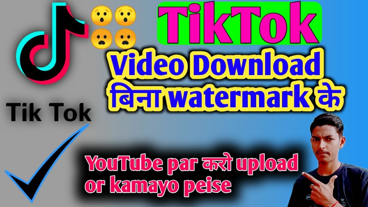 tiktok video download without watermark online