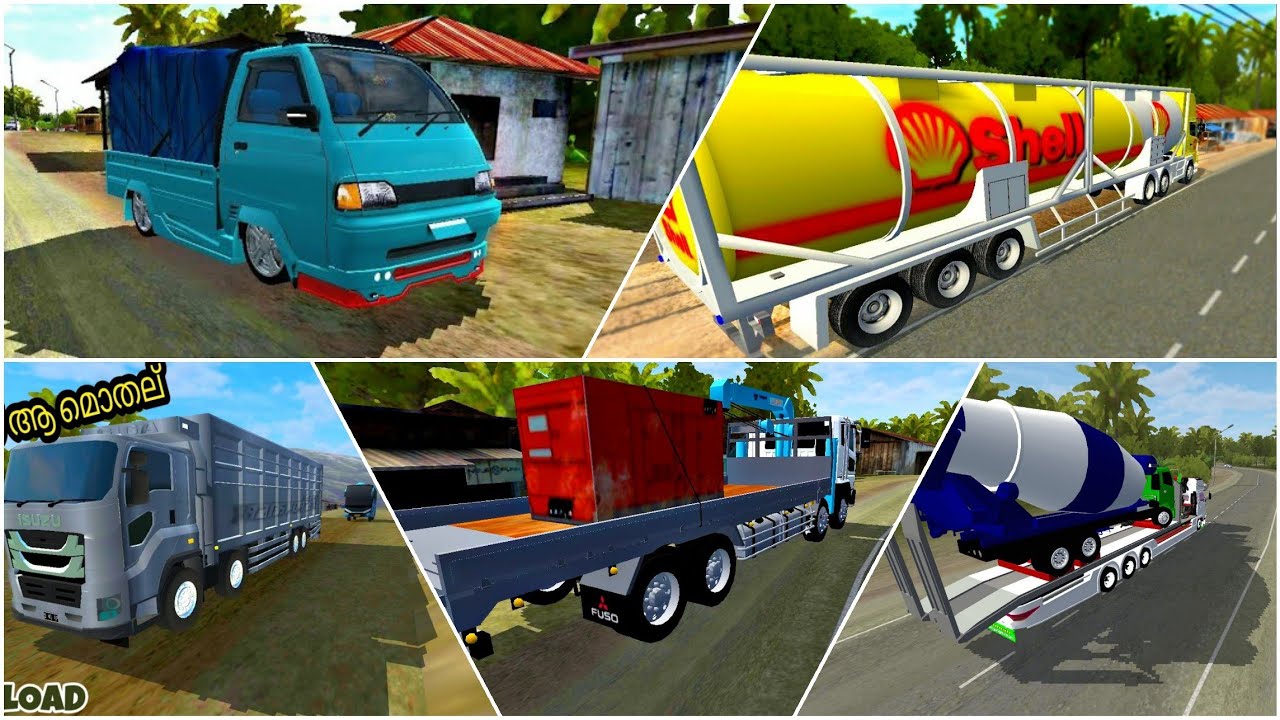 New Truck Mod in Bus Simulator Indonesia - Bussid Truck Mod - Bussid