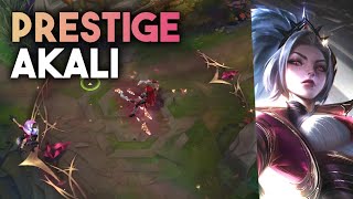 Akali's New Prestige Skin is PERFECT