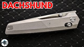 Vosteed Dachshund Folding Knife  Full Review