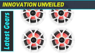 reviewRockville RKL65MBW 6.5" Marine Boat Speakers: Illuminate Your Waters with Crystal Clear Sound!